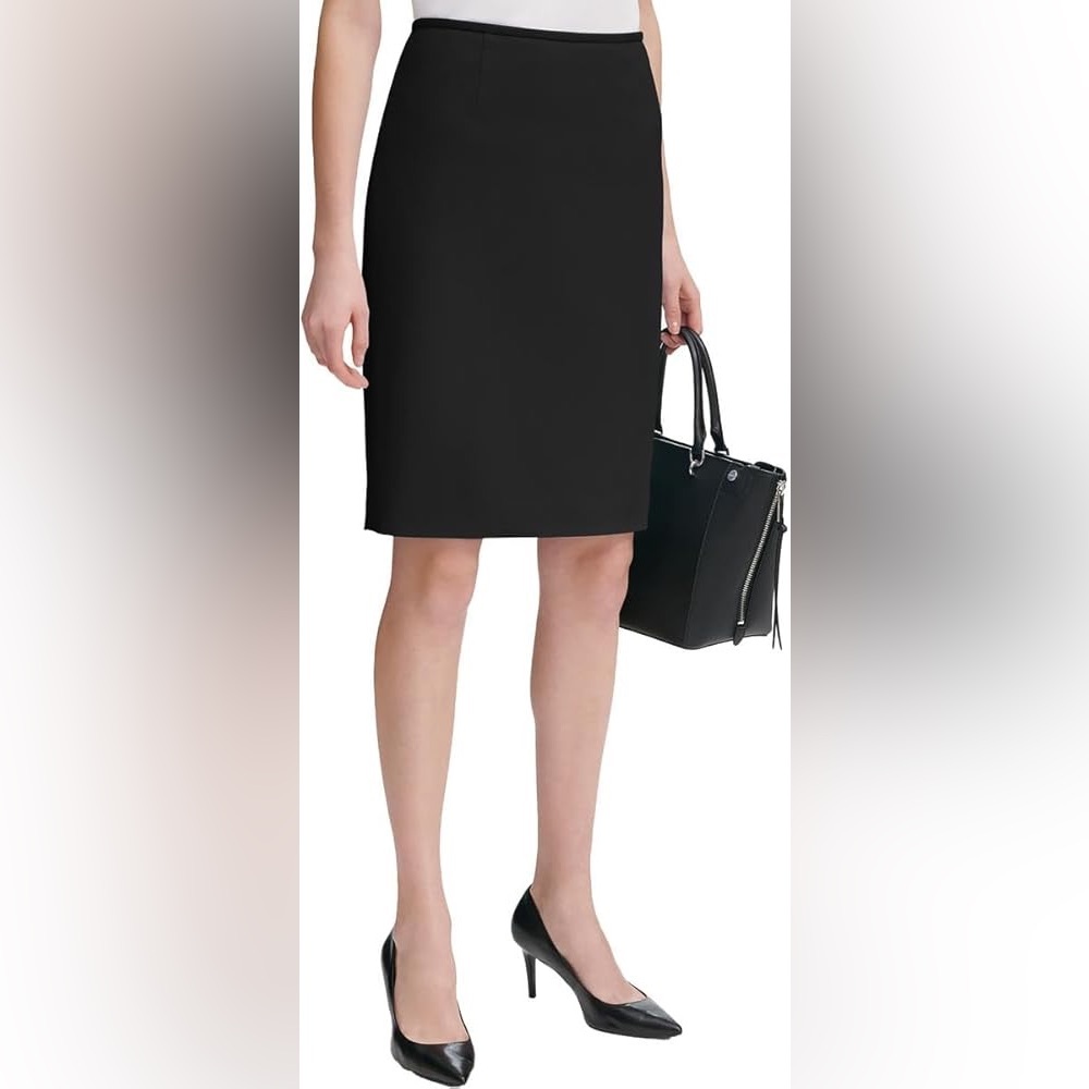 Calvin Klein Black Pencil Skirt
